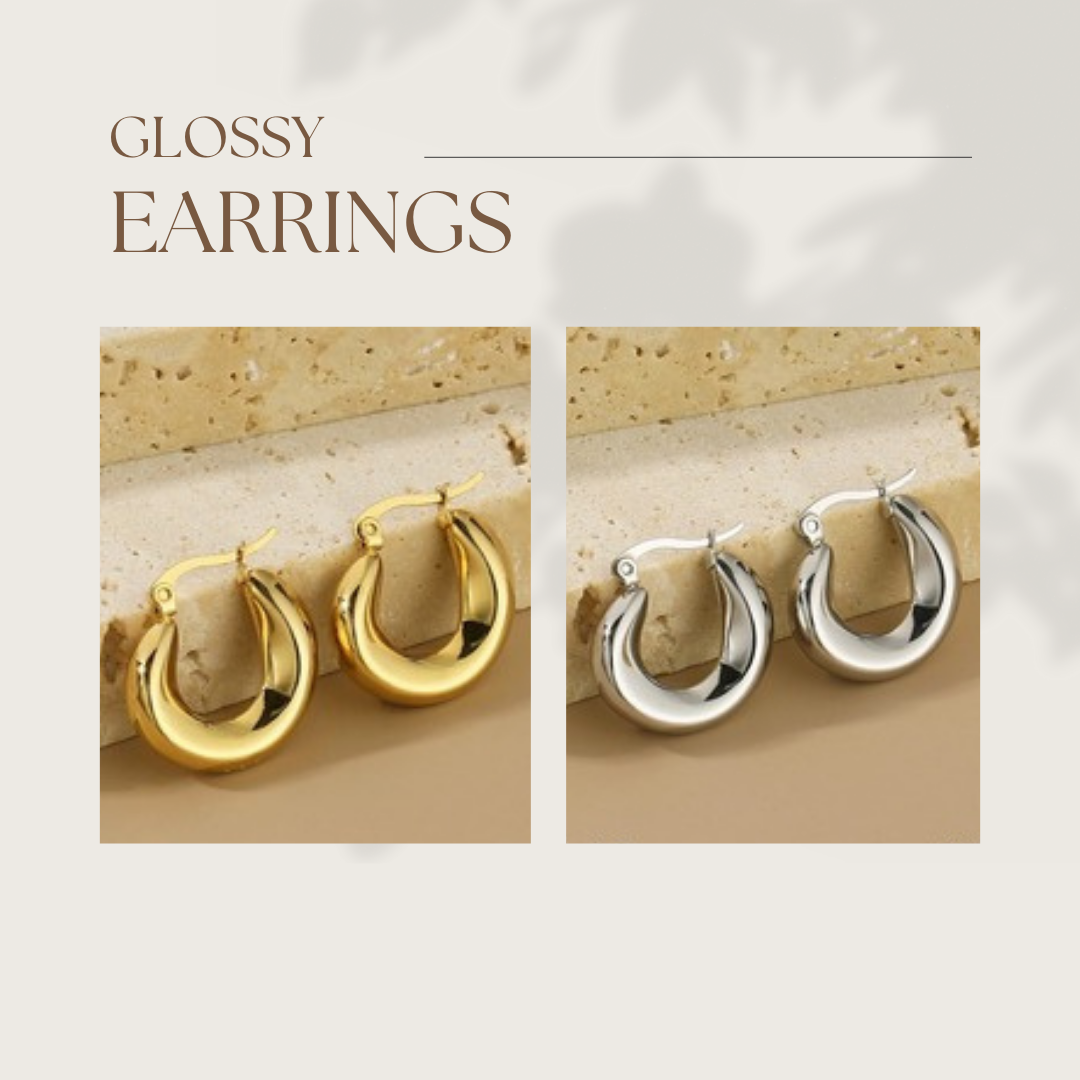Glossy Earrings